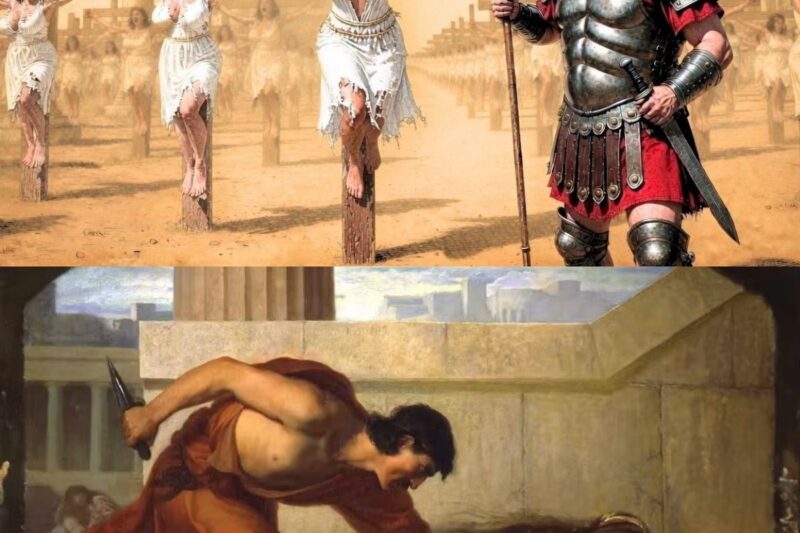 The LAST Moments of Roman Slave Women BEFORE BEING NAILED to the ROADSIDE