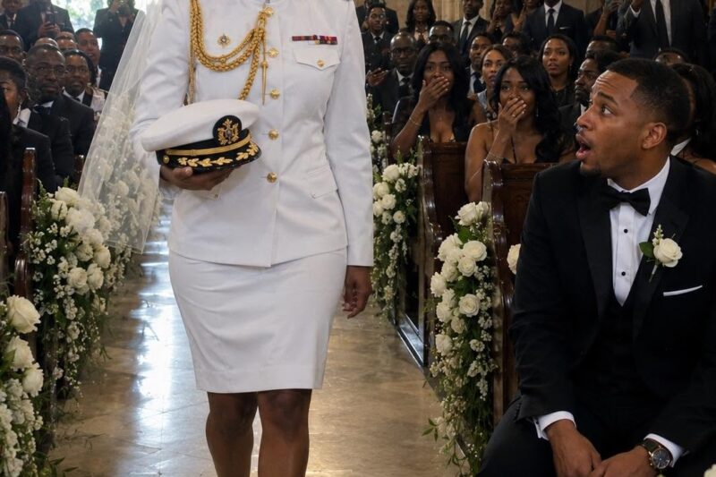 They destroyed her four wedding dresses hours before the wedding out of pure envy, but she arrived at the altar wearing something that made her own bl00d tremble with shame.