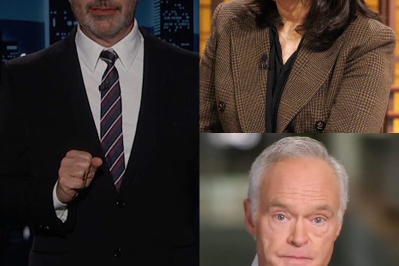 Jimmy Kimmel called CBS executives “sycophants” and cowards following the firing of Scott Pelley.